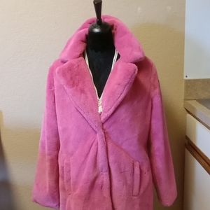 Pretty pink Teddy Bear Coat